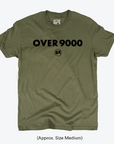 ~CLOTHING: Men's FITTED OVER 9000 T-SHIRT
