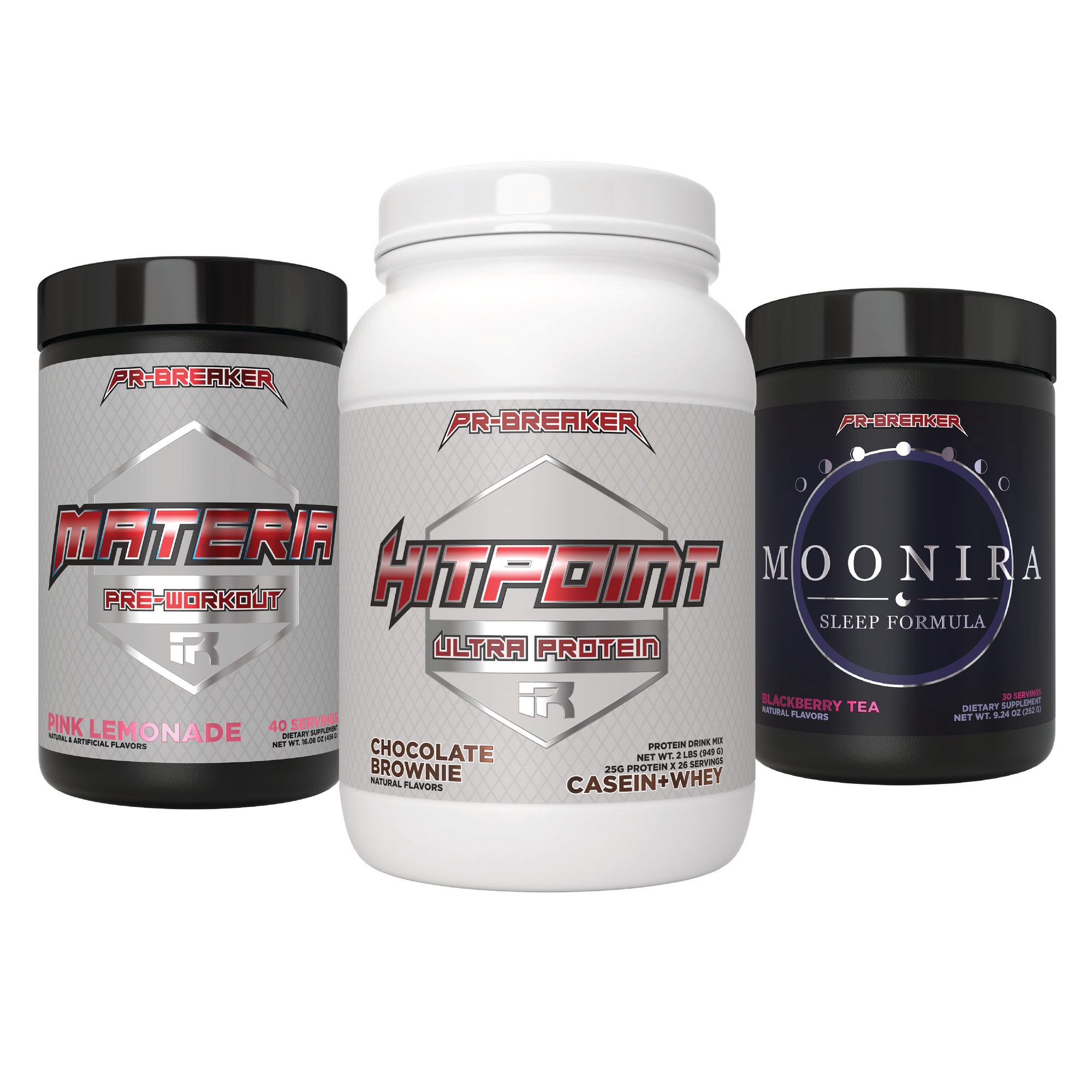 THE COMPLETE STACK — MATERIA™ + HITPOINT™ + MOONIRA™ (Save $20)
