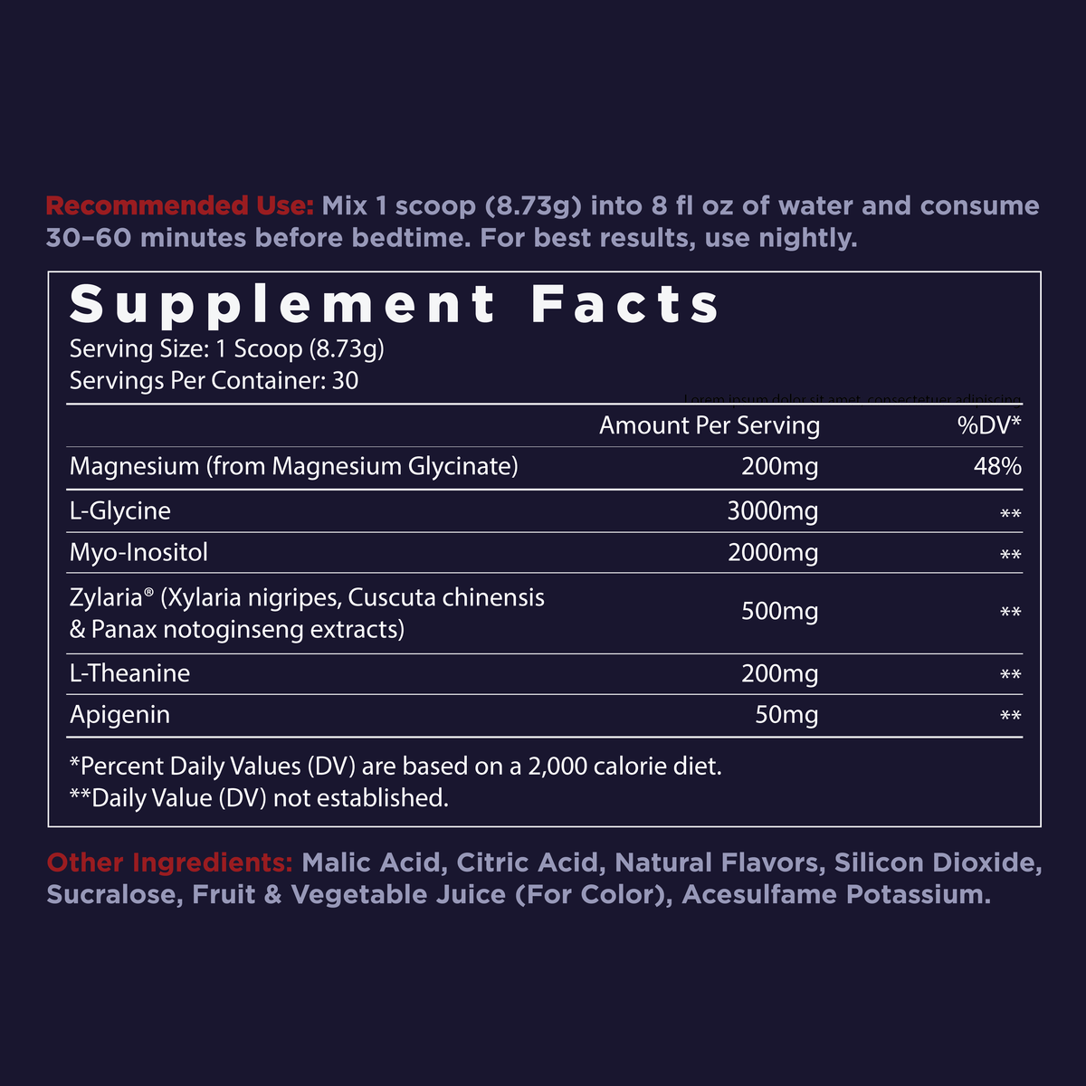 MOONIRA™ — Sleep Formula (Melatonin-Free)