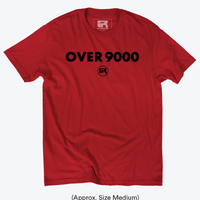 ~CLOTHING: Men's FITTED OVER 9000 T-SHIRT