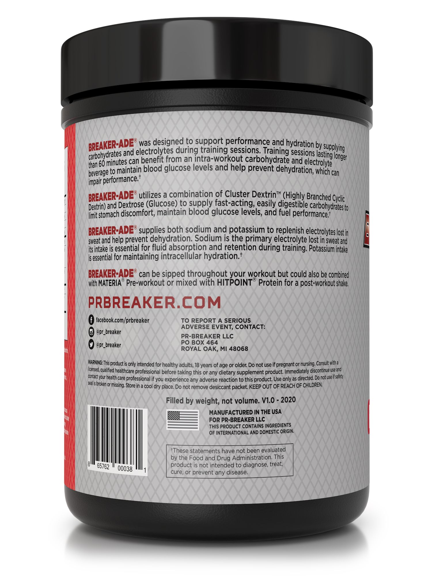 ~BREAKER-ADE Intra-Workout